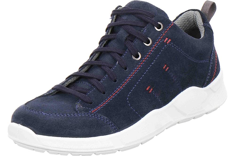 Jomos Halbschuhe In Übergrößen Blau 325309 84 845 Große Herrenschuhe