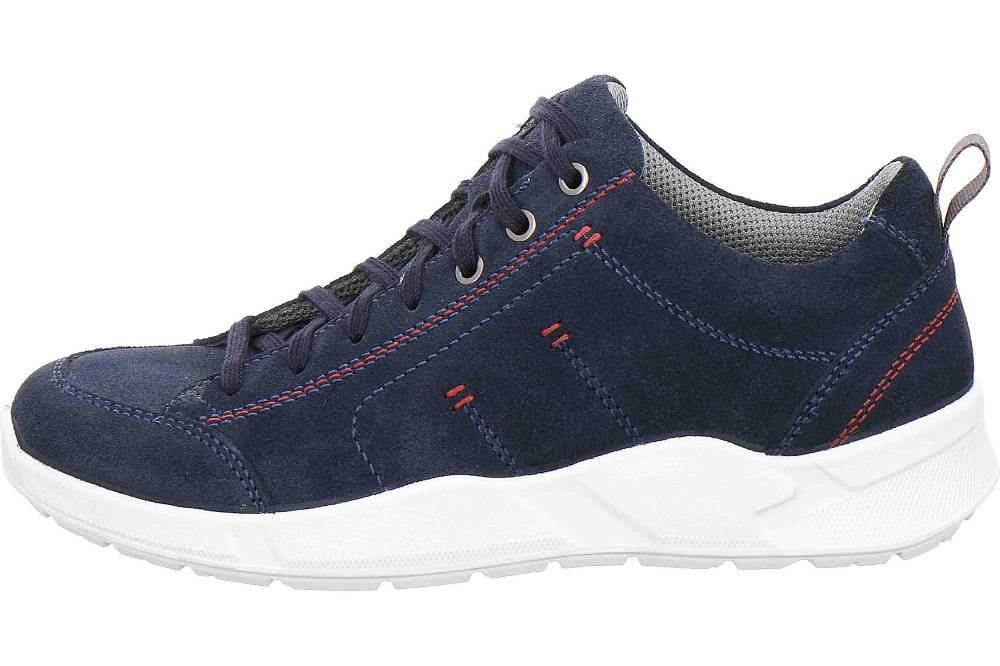 Jomos Halbschuhe in Übergrößen Blau 325309 84 845 große Herrenschuhe