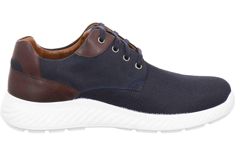 Jomos Halbschuhe In Übergrößen Blau 326401 993 9015 Große Herrenschuhe