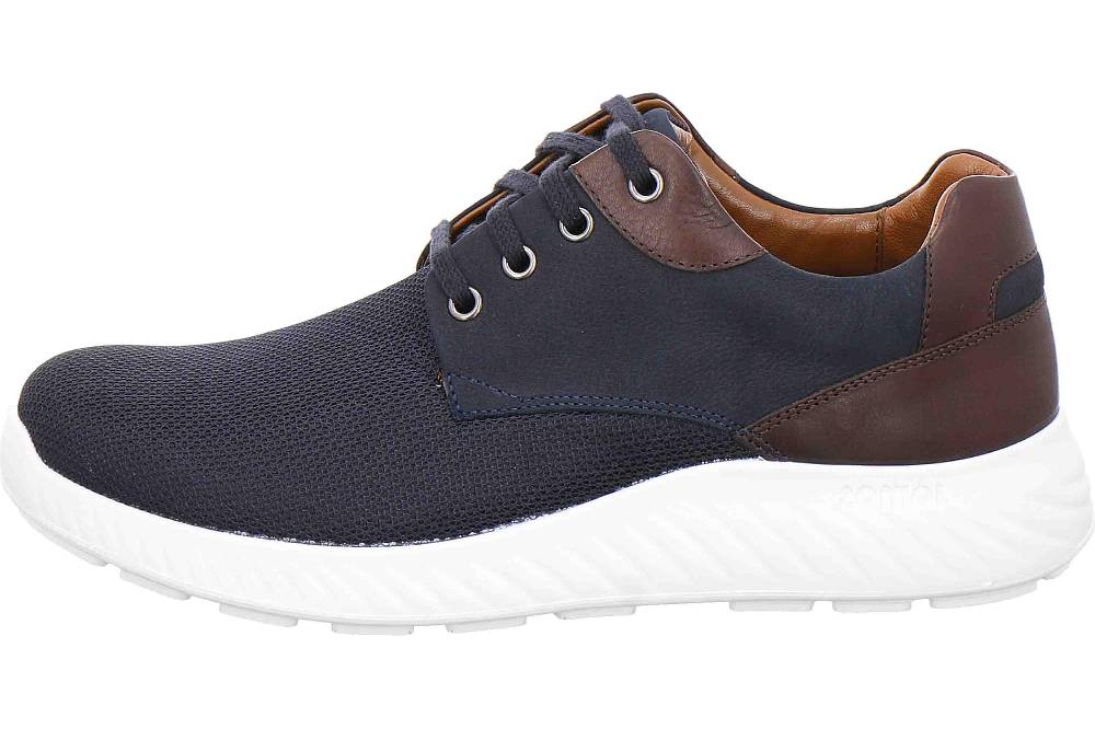 Jomos Halbschuhe in Übergrößen Blau 326401 993 9015 große Herrenschuhe