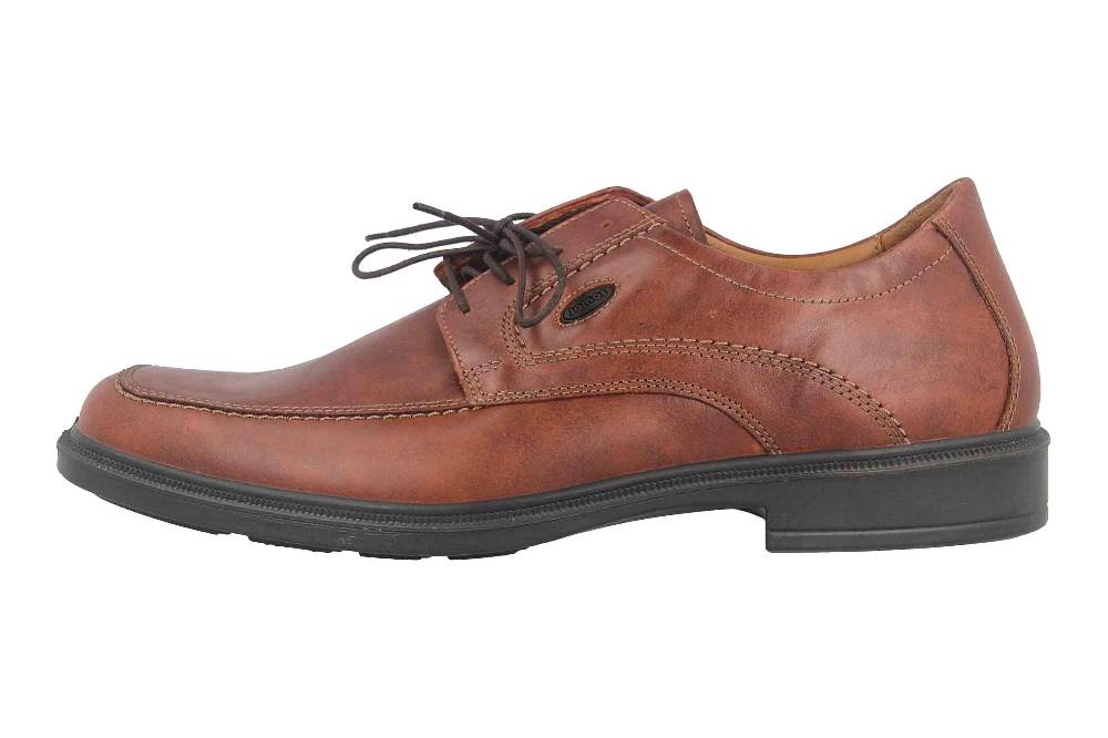Jomos Halbschuhe in Übergrößen Braun 204203 23 322 große Herrenschuhe
