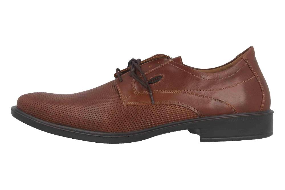 Jomos Halbschuhe in Übergrößen Braun 208205 23 322 große Herrenschuhe