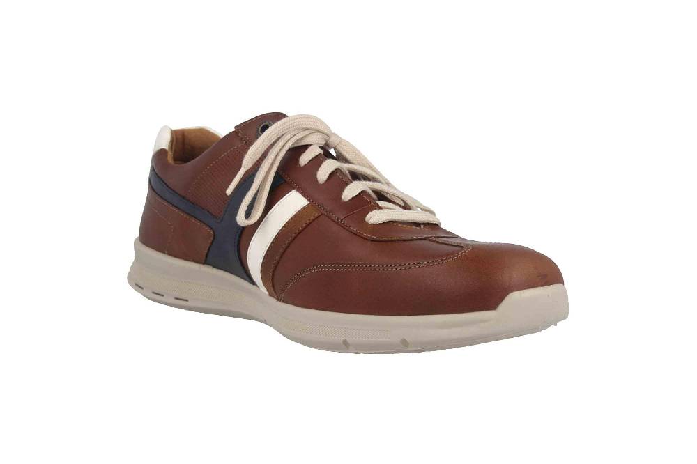 Jomos Halbschuhe In Übergrößen Braun 324204 653 3017 Große Herrenschuhe
