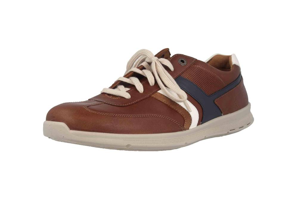 Jomos Halbschuhe In Übergrößen Braun 324204 653 3017 Große Herrenschuhe