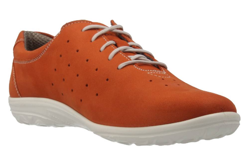 Jomos Halbschuhe In Übergrößen Orange 854306 81 650 Große Damenschuhe