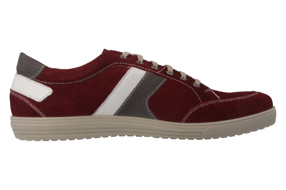Jomos Halbschuhe In Übergrößen Rot 314304 889 5008 Große Herrenschuhe