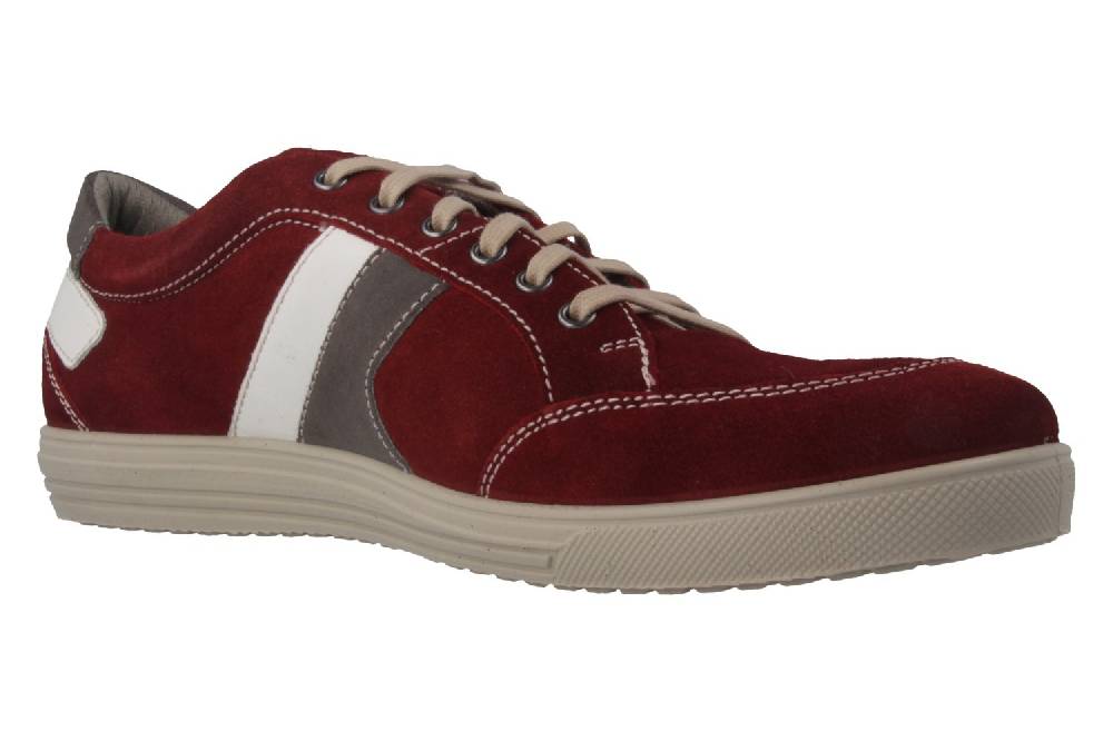 Jomos Halbschuhe In Übergrößen Rot 314304 889 5008 Große Herrenschuhe