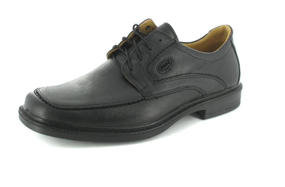 Jomos Halbschuhe in Übergrößen Schwarz 204203/23 000 große Herrenschuhe