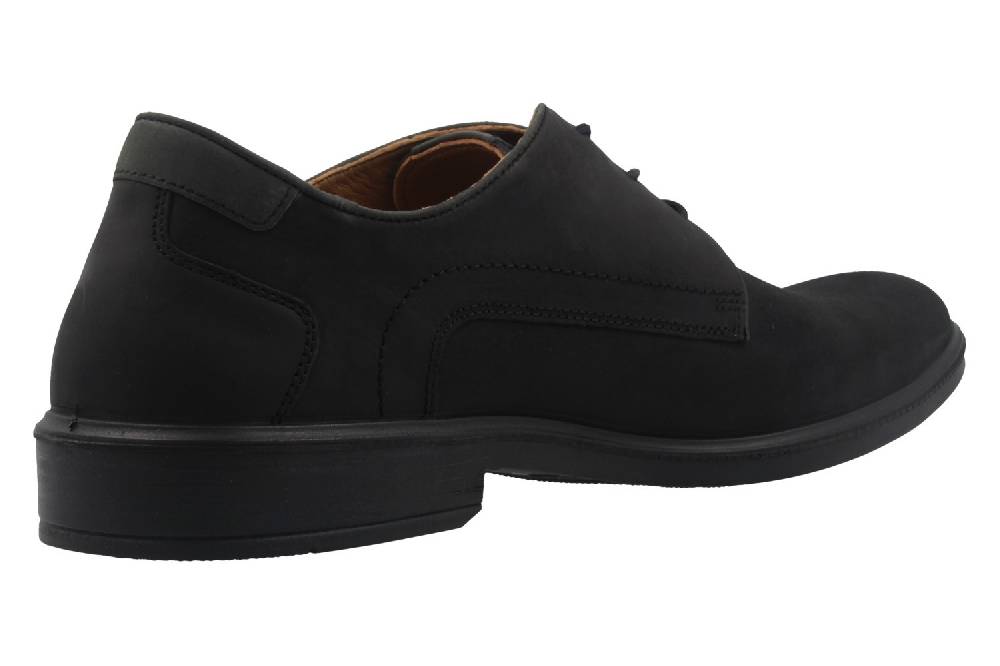 Jomos Halbschuhe In Übergrößen Schwarz 208203 12 0044 Große Herrenschuhe