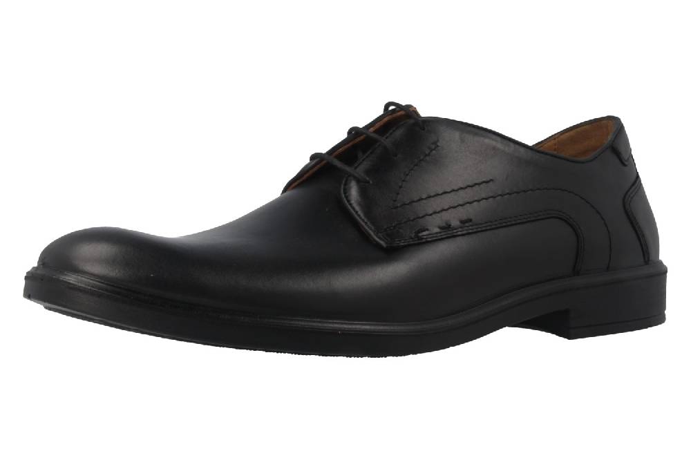 Jomos Halbschuhe in Übergrößen Schwarz 208203 23 000 große Herrenschuhe