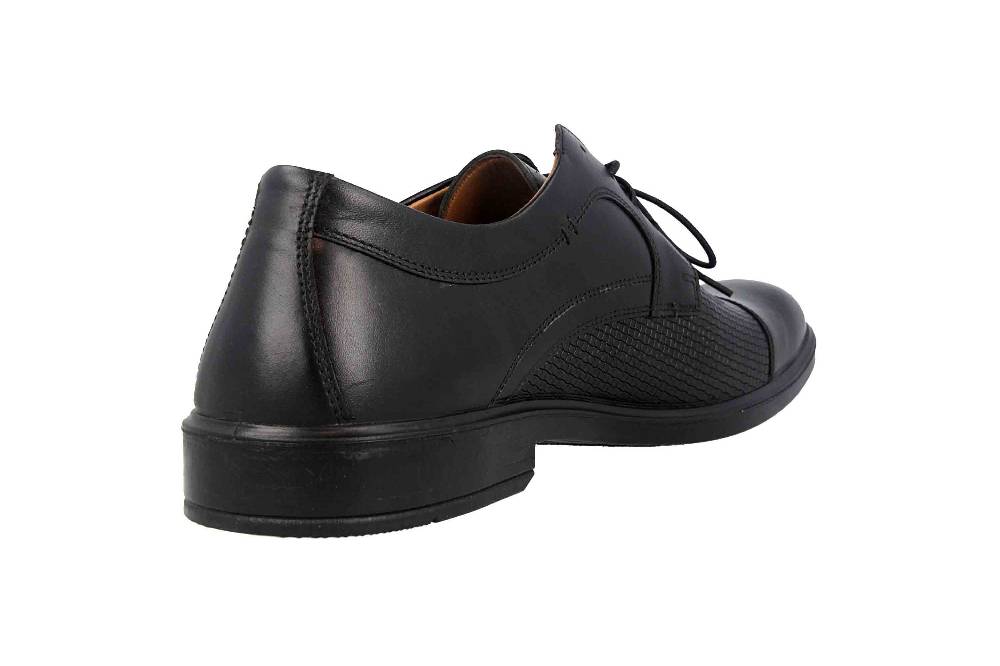 Jomos Halbschuhe In Übergrößen Schwarz 208218 257 000 Große Herrenschuhe