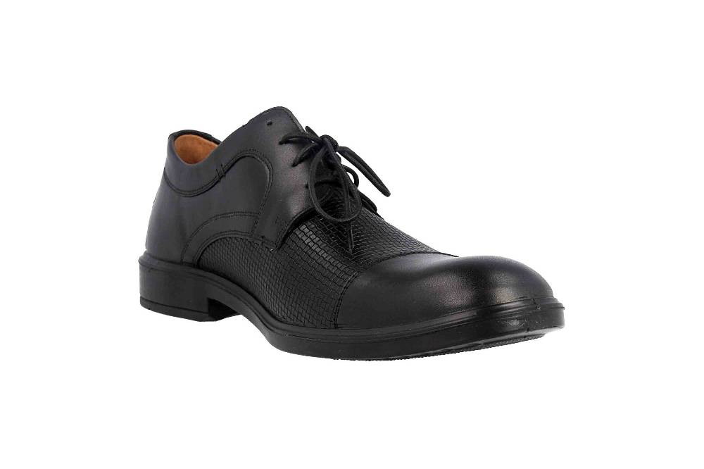 Jomos Halbschuhe In Übergrößen Schwarz 208218 257 000 Große Herrenschuhe