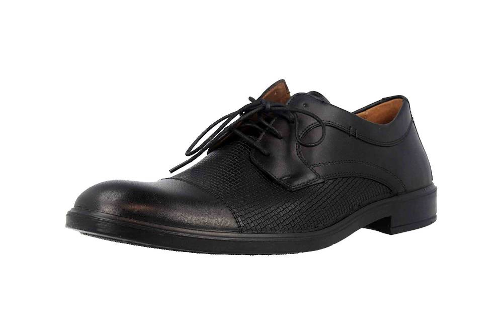 Jomos Halbschuhe In Übergrößen Schwarz 208218 257 000 Große Herrenschuhe