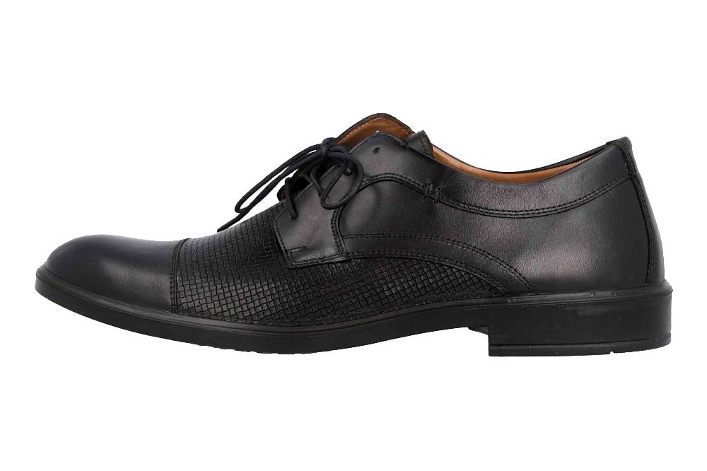 Jomos Halbschuhe in Übergrößen Schwarz 208218 257 000 große Herrenschuhe