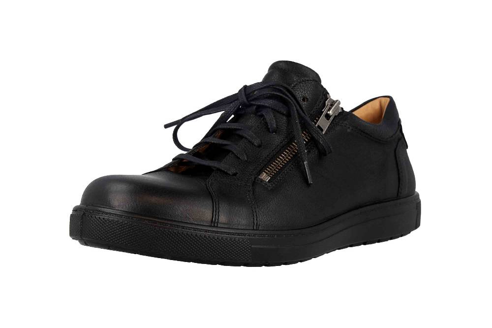 Jomos Halbschuhe In Übergrößen Schwarz 321406 26 000 Große Herrenschuhe