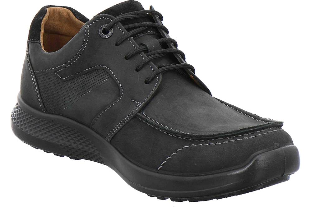 Jomos Halbschuhe In Übergrößen Schwarz 322105 147 000 Große Herrenschuhe