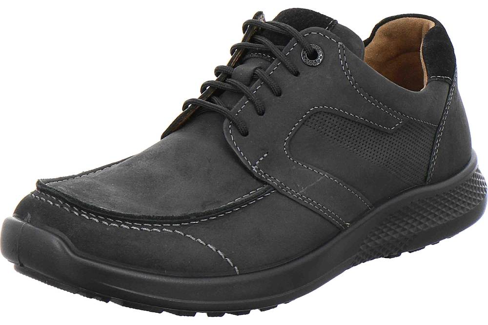 Jomos Halbschuhe In Übergrößen Schwarz 322105 147 000 Große Herrenschuhe