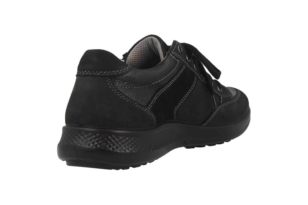 Jomos Halbschuhe In Übergrößen Schwarz 322311 137 000 Große Herrenschuhe