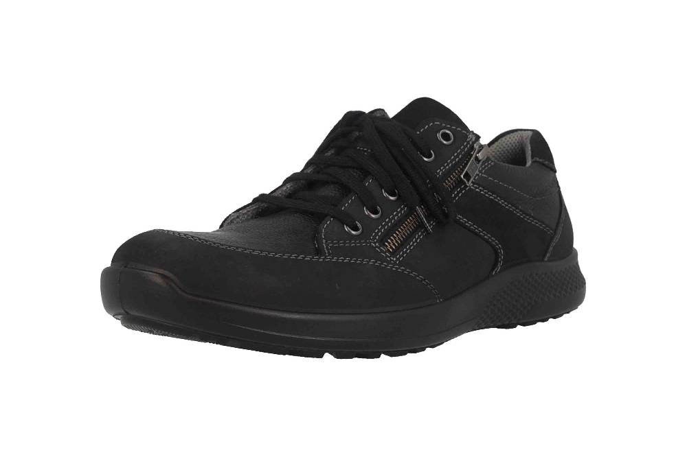 Jomos Halbschuhe In Übergrößen Schwarz 322311 137 000 Große Herrenschuhe