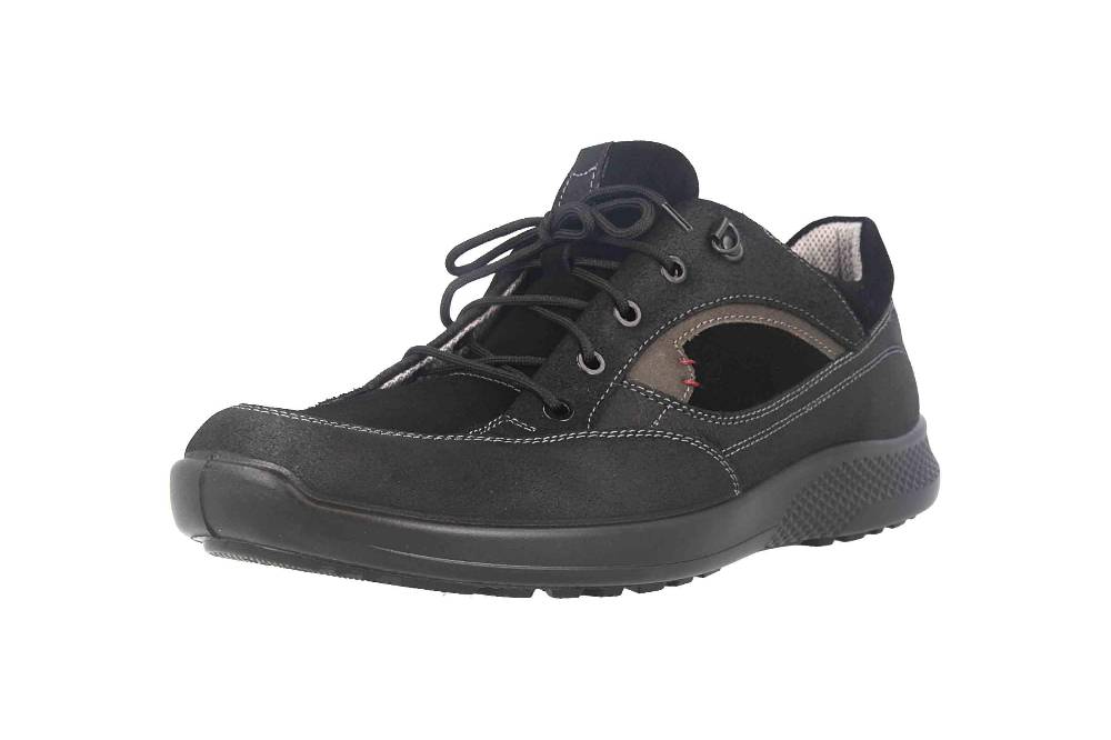 Jomos Halbschuhe In Übergrößen Schwarz 322322 984 0042 Große Herrenschuhe
