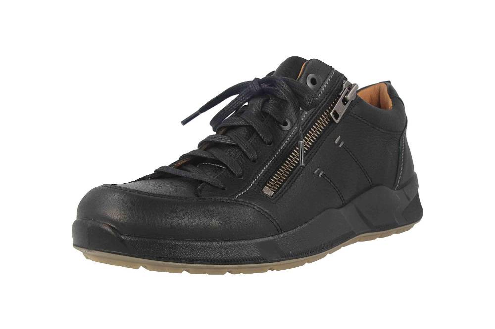 Jomos Halbschuhe In Übergrößen Schwarz 325206 61 000 Große Herrenschuhe