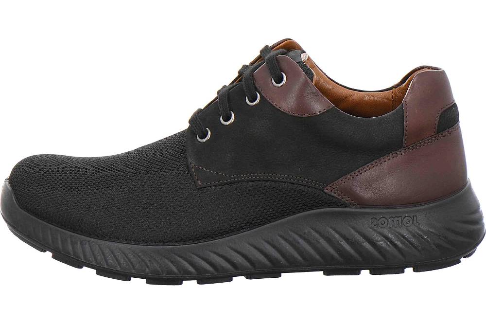 Jomos Halbschuhe in Übergrößen Schwarz 326401 993 0010 große Herrenschuhe