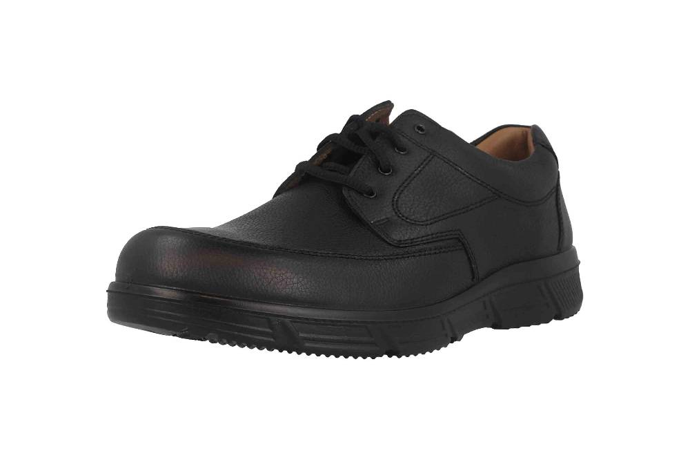 Jomos Halbschuhe In Übergrößen Schwarz 461405 37 000 Große Herrenschuhe