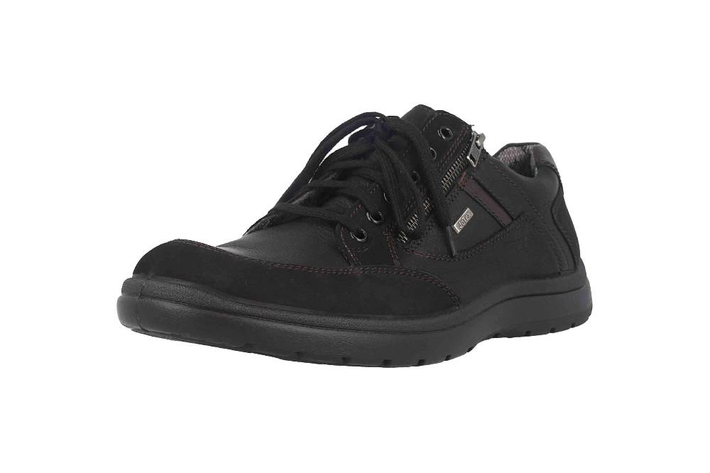 Jomos Halbschuhe In Übergrößen Schwarz 464906 192 088 Große Herrenschuhe