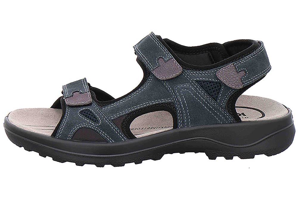 Jomos LIBERTA Sandalen in Übergrößen Blau [D2C] 508604 845 8140 große Herrenschuhe