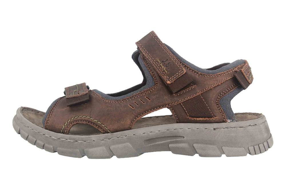Jomos Liberta Sandalen in Übergrößen Braun [D2C] 508604 845 3035 große Herrenschuhe