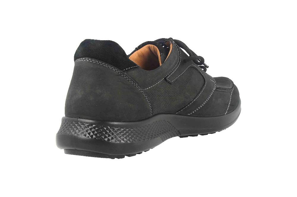 Jomos Malaga Halbschuhe In Übergrößen Schwarz 322299 147 000 Große Herrenschuhe