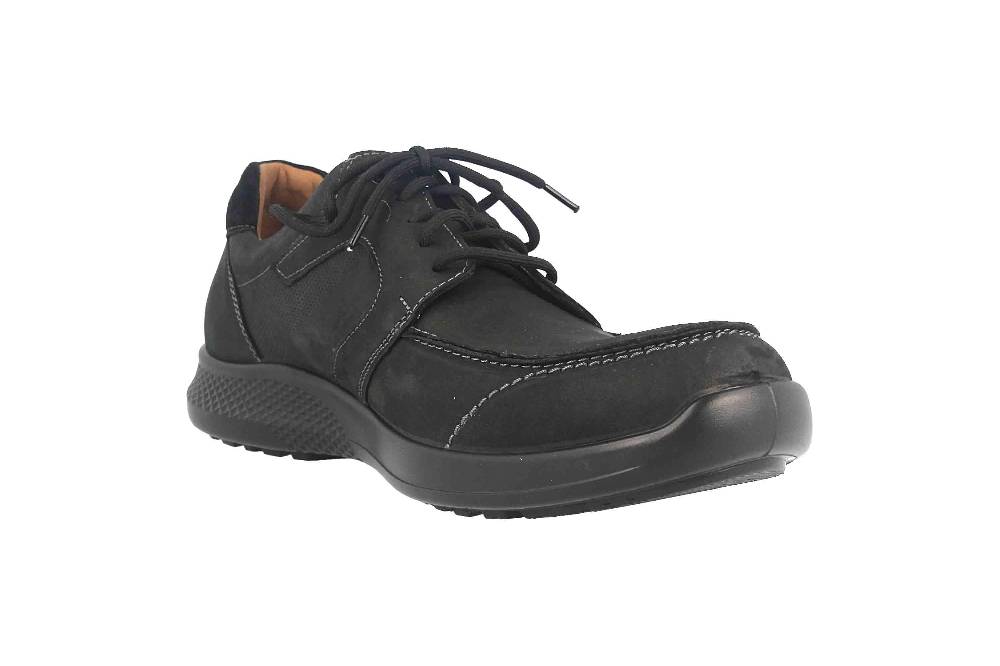 Jomos Malaga Halbschuhe In Übergrößen Schwarz 322299 147 000 Große Herrenschuhe