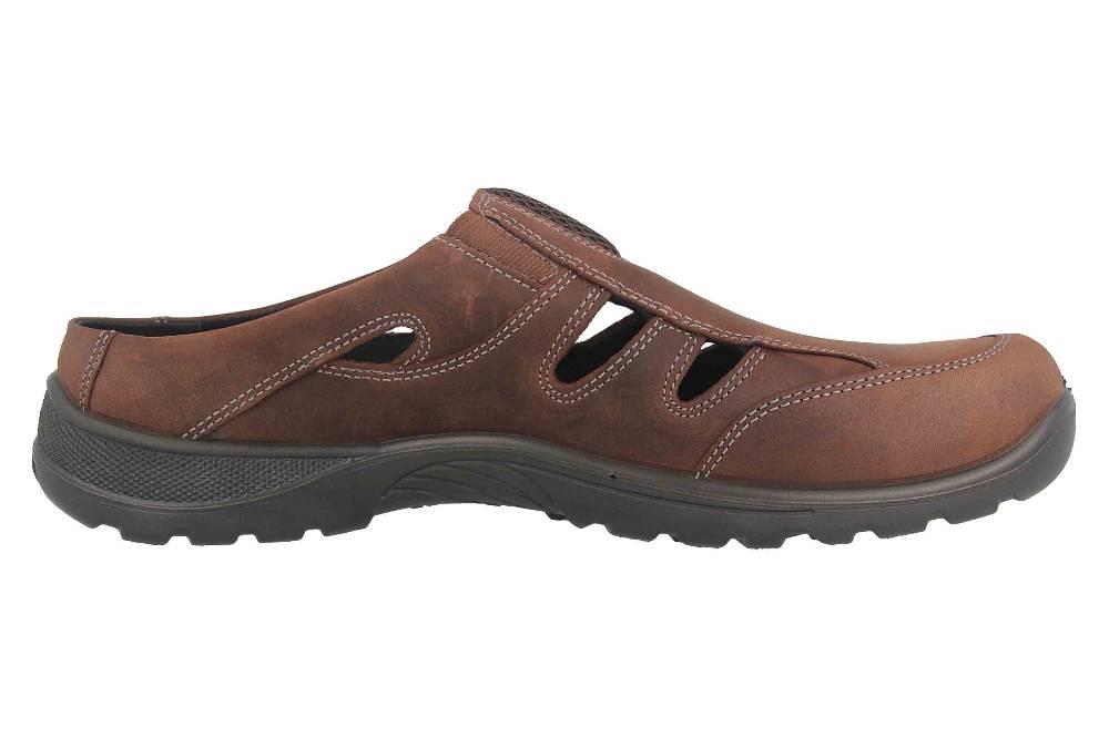 Jomos Marathon Clogs & Hausschuhe In Übergrößen Braun 455304 471 355 Große Herrenschuhe