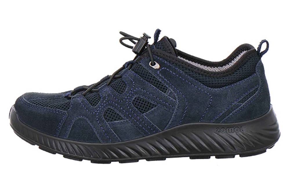 Jomos Menora Halbschuhe in Übergrößen Blau [D2C] 326381 957 845 große Herrenschuhe