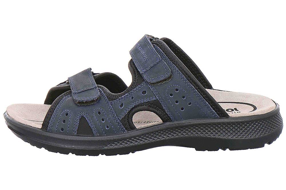 Jomos MOBILA II Pantoletten in Übergrößen Blau [D2C] 506610 12 861 große Herrenschuhe