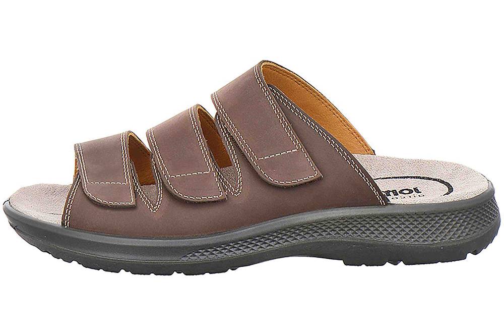 Jomos MOBILA II Pantoletten in Übergrößen Braun [D2C] 506608 12 343 große Herrenschuhe