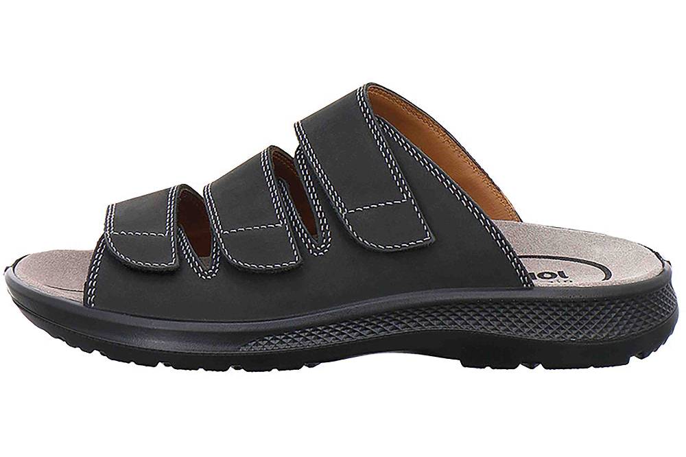 Jomos MOBILA II Pantoletten in Übergrößen Schwarz [D2C] 506608 12 000 große Herrenschuhe