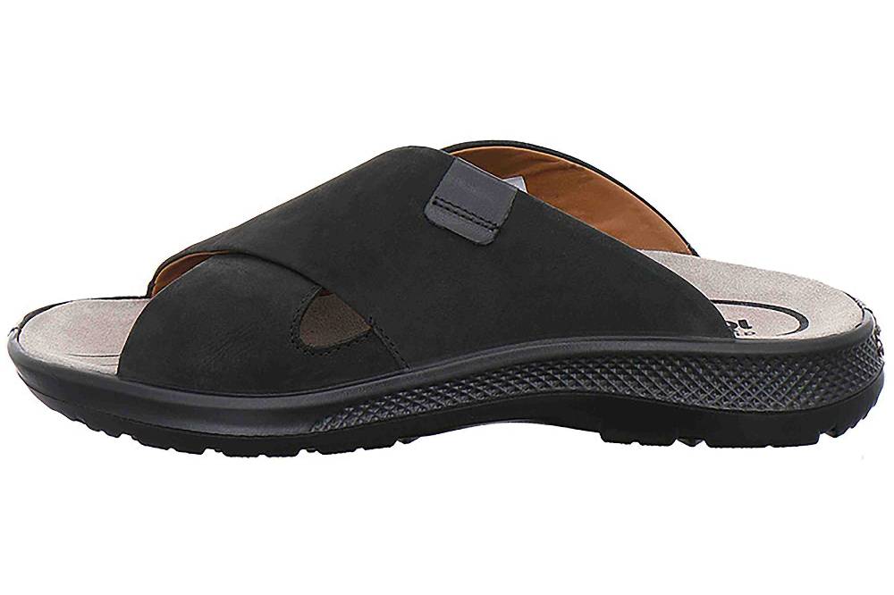 Jomos MOBILA II Pantoletten in Übergrößen Schwarz [D2C] 506607 138 000 große Herrenschuhe