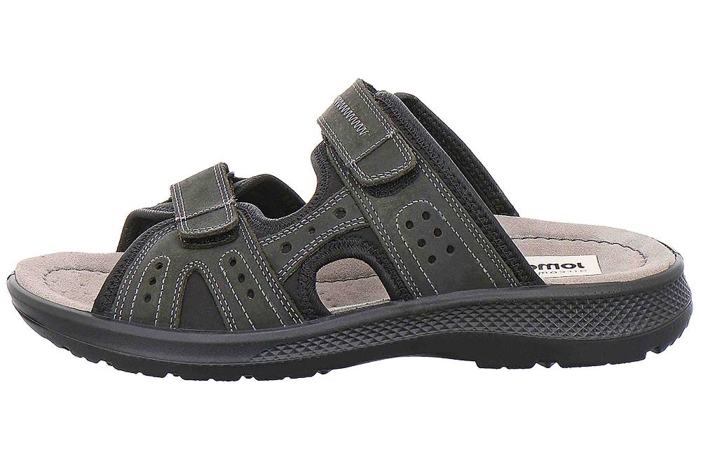 Jomos MOBILA II Pantoletten in Übergrößen Schwarz [D2C] 506610 12 000 große Herrenschuhe