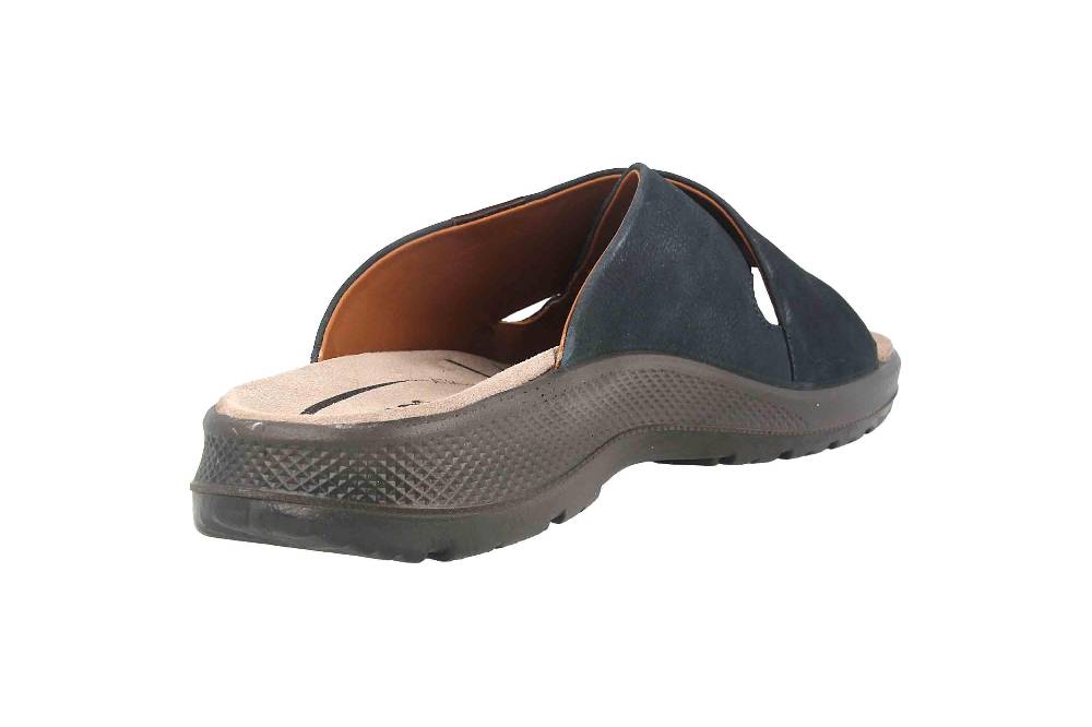 Jomos Pantoletten In Übergrößen Blau 506607 866 8088 Große Herrenschuhe