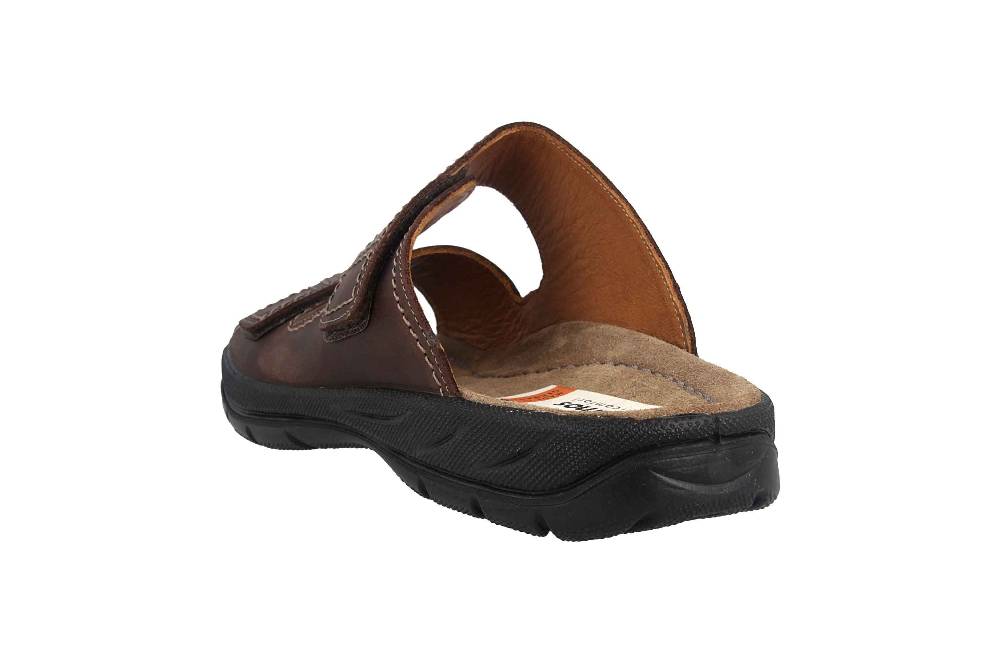 Jomos Pantoletten In Übergrößen Braun 503601 42 355 Große Herrenschuhe