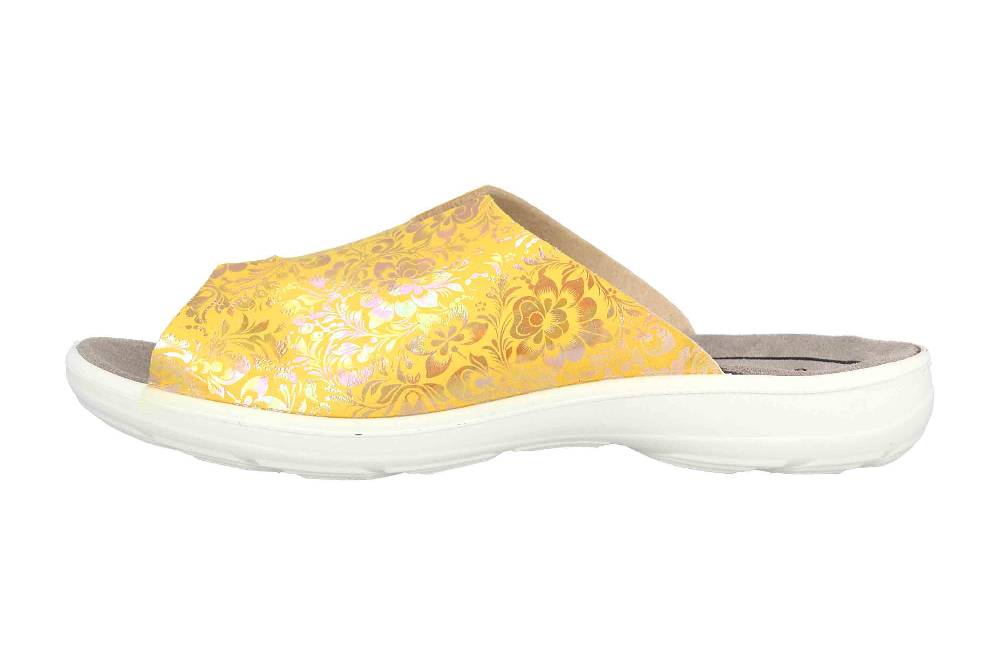 Jomos Pantoletten in Übergrößen Gelb 890615 51 630 große Damenschuhe