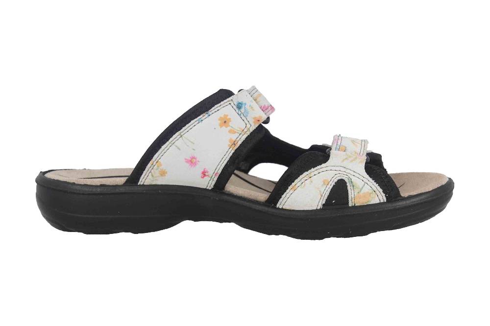 Jomos Pantoletten In Übergrößen Grün 890615 51 750 Große Damenschuhe