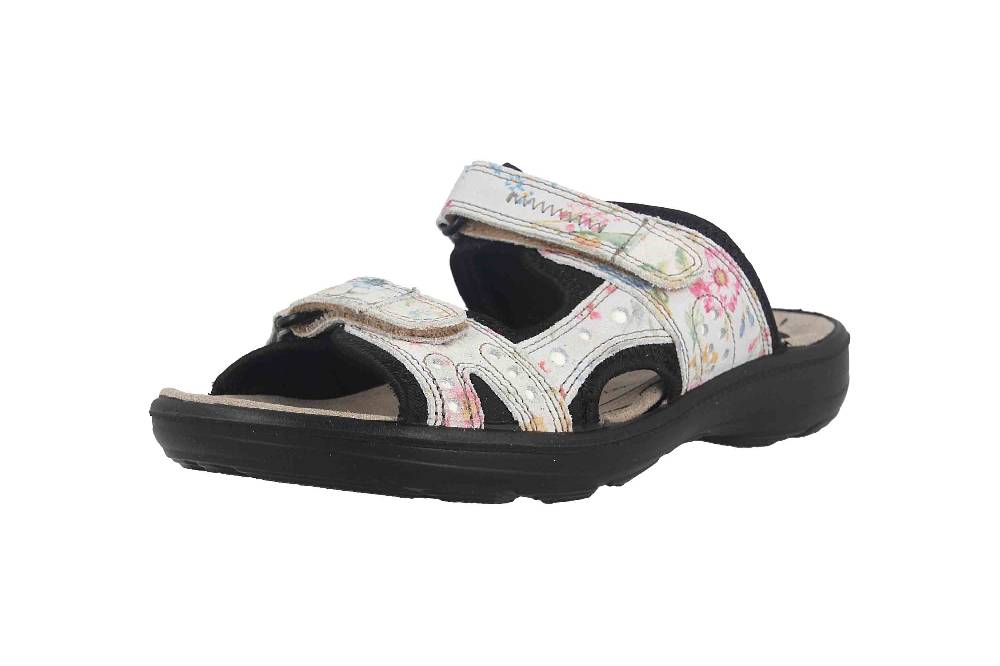 Jomos Pantoletten In Übergrößen Grün 890615 51 750 Große Damenschuhe