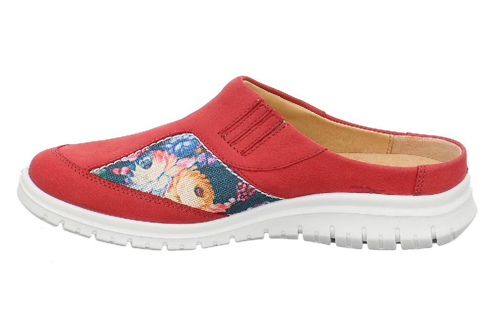 Jomos Pantoletten in Übergrößen Grün 890615 51 750 große Damenschuhe