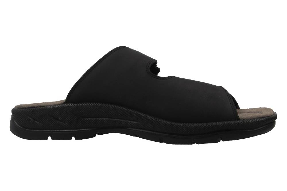 Jomos Pantoletten In Übergrößen Schwarz 503611 42 000 Große Herrenschuhe