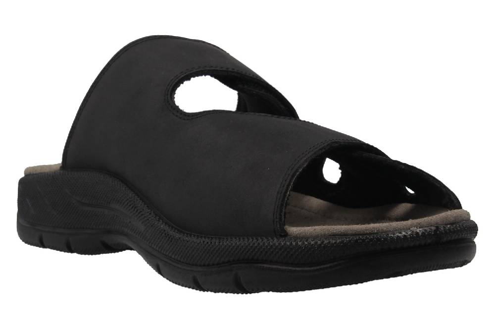 Jomos Pantoletten In Übergrößen Schwarz 503611 42 000 Große Herrenschuhe