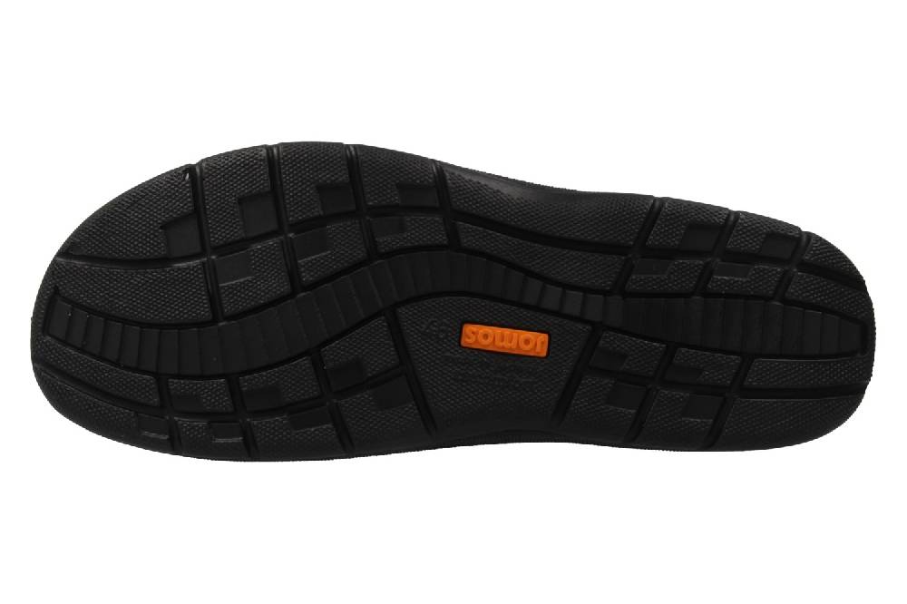 Jomos Pantoletten In Übergrößen Schwarz 503611 42 000 Große Herrenschuhe