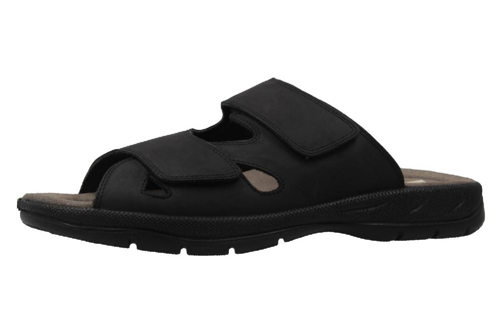 Jomos Pantoletten in Übergrößen Schwarz 503611 42 000 große Herrenschuhe