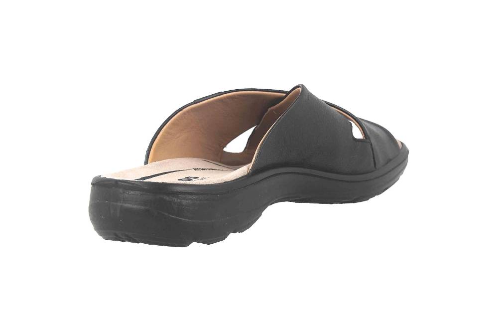 Jomos Pantoletten In Übergrößen Schwarz 890614 284 000 Große Damenschuhe